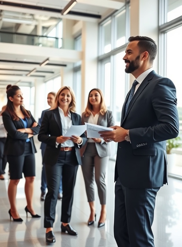 Commercial real estate professionals